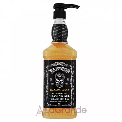 Bandido Shaving Gel Metallic Gold    