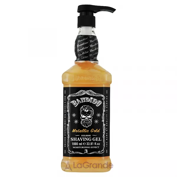 Bandido Shaving Gel Metallic Gold ���� ��� ������ 