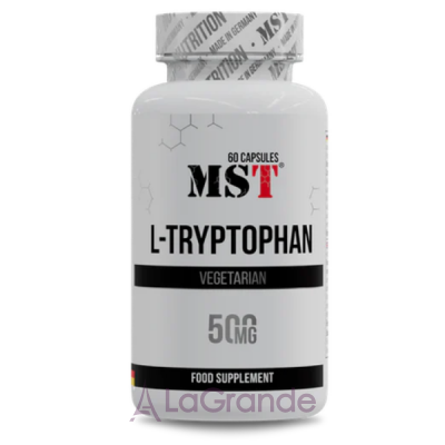 MST L-Tryptophan Vegetarian 500 mg  