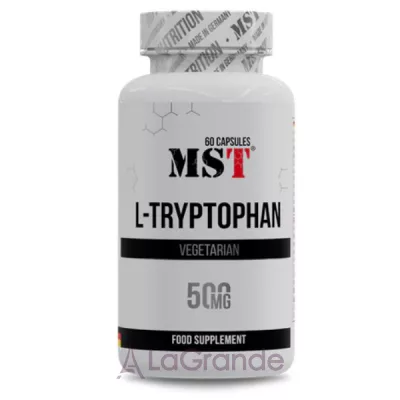 MST L-Tryptophan Vegetarian 500 mg  