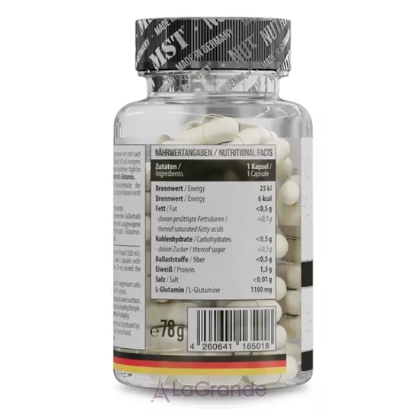 MST L-Glutamine Vegetarian 1100 mg ������������