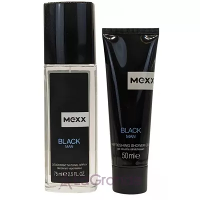 Mexx Black Man  ( 75  +    50 )
