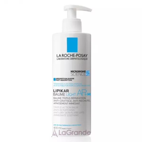 La Roche-Posay Lipikar Baume Light AP+M ˳����������������� ������ ������� ��� ������� �� �����, ���� ����� �� �������� �� ���ﳿ ����� ������� �� ���