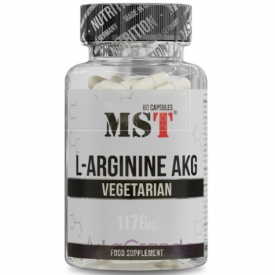 MST L-Arginine AKG Vegetarian 1178 mg  