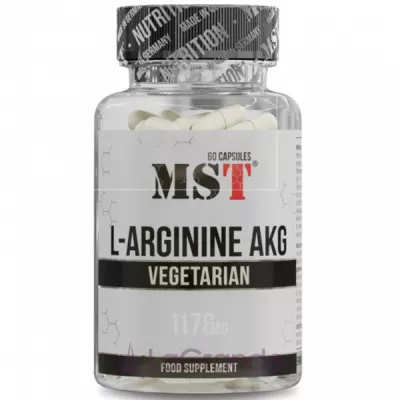MST L-Arginine AKG Vegetarian 1178 mg  
