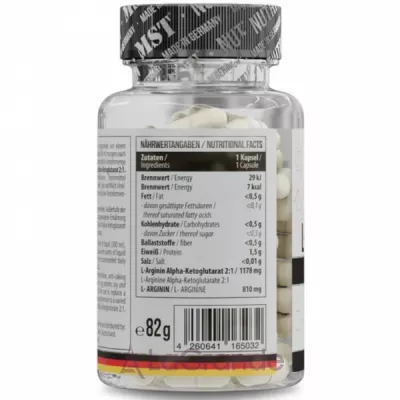 MST L-Arginine AKG Vegetarian 1178 mg  