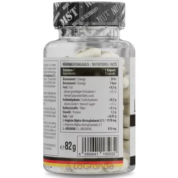 MST L-Arginine AKG Vegetarian 1178 mg ������������ 