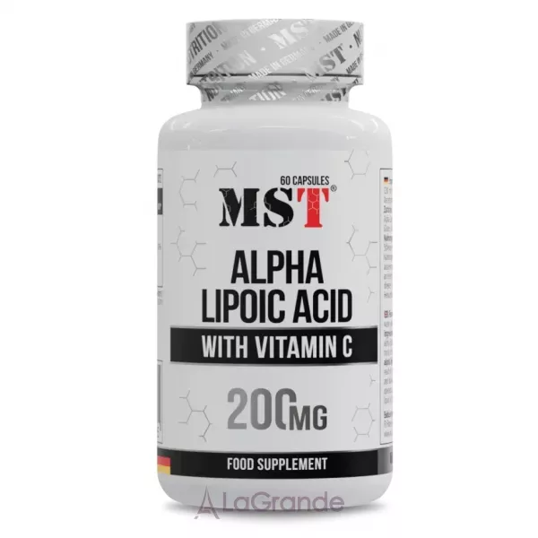 MST Alpha Lipoic Acid With Vitamin C 200 mg ������� ������� 