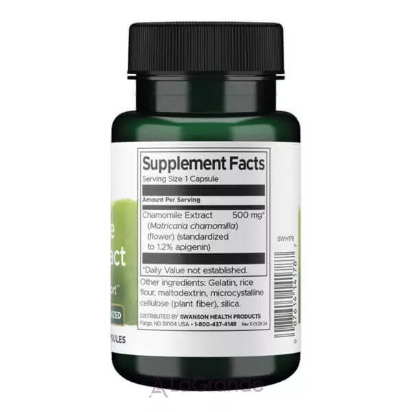 Swanson Chamomile Flower Extract 500 mg ĳ������ ������� 