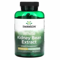 Swanson White Kidney Bean Extract 500 mg ĳ������ ������� ��� �������� ���� "�������� ��� ������", 500 ��, �������