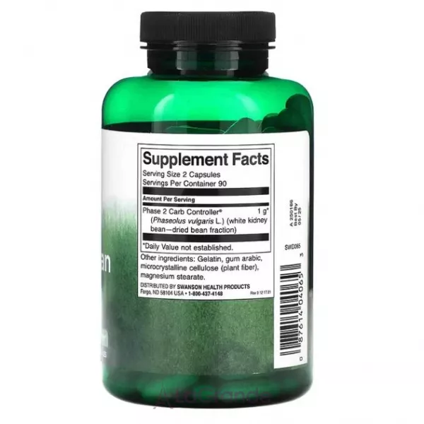 Swanson White Kidney Bean Extract 500 mg ����������� ������� ��� �������� ���� 