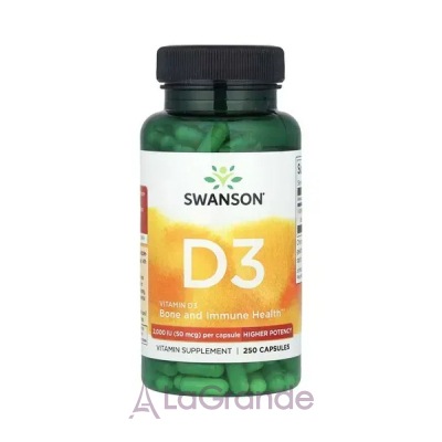 Swanson Vitamin D3 2000 IU   