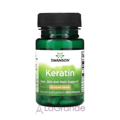 Swanson Keratin 50 mg   