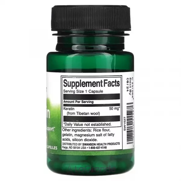 Swanson Keratin 50 mg ĳ������ ������� 