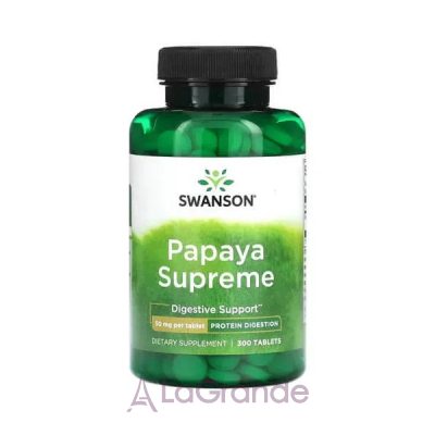 Swanson Papaya Supreme 50 mg ĳ     