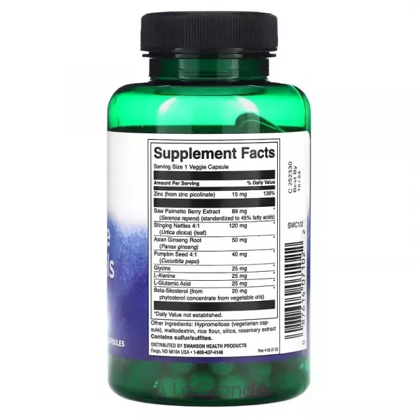 Swanson Prostate Essentials ĳ������ ������� ��� �������� ������'� ��������