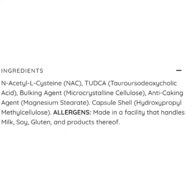 Applied Nutrition Tudca + NAC ������� ������� ��� ��������� �������� ������