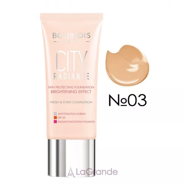 Bourjois City Radiance Foundation SPF30 ��������� ����-������ 