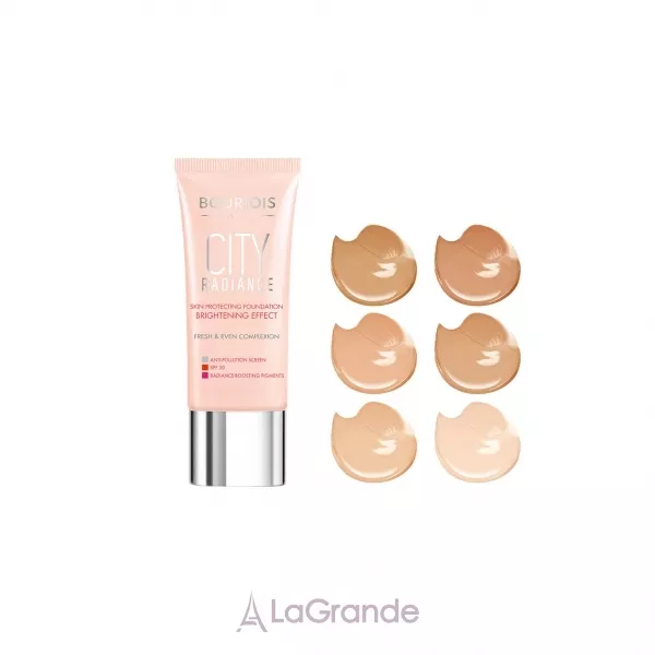 Bourjois City Radiance Foundation SPF30 ��������� ����-������ 