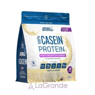 Applied Nutrition 100% Casein Protein Vanilla   