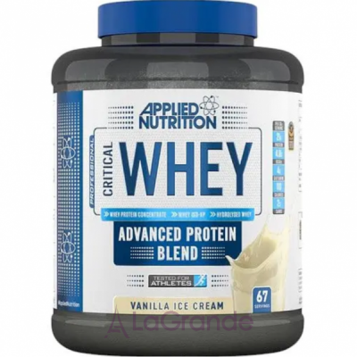 Applied Nutrition Critical Whey Advanced Protein Vanilla Ice Cream  