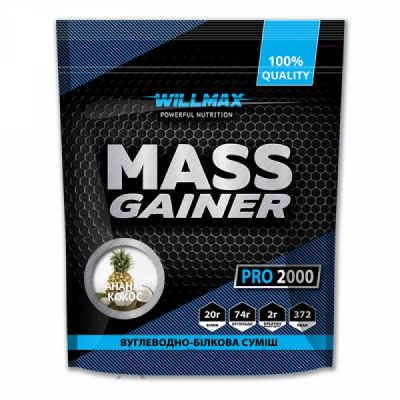 Willmax Mass Gainer Pineapple-Coconut ������ ��� ������ ���� ���������������� �� ������ ������-�����