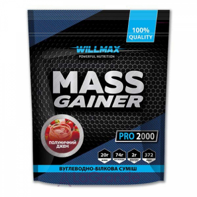 Willmax Mass Gainer Strawberry Jam ������ ��� ������ ���� ���������������� �� ������ ����������� �����