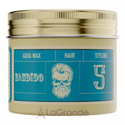 Bandido Aqua Wax Hair Styling Medium Blue        ,  5