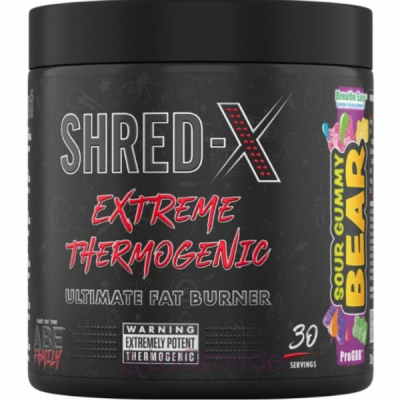 Applied Nutrition Shred X Powder Sour Gummy Bear  