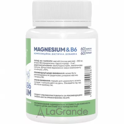 Stark Pharm Magnesium & B6   