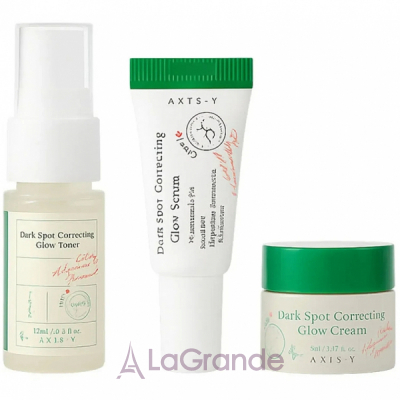 Axis-Y The Mini Glow Trio     (ton/12ml + ser/5ml + gel/cr/5ml)