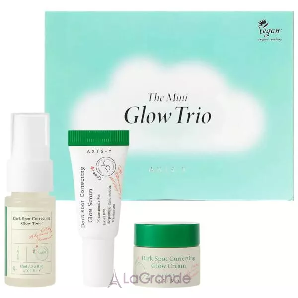 Axis-Y The Mini Glow Trio ���� ������� ��� ������� (ton/12ml + ser/5ml + gel/cr/5ml)