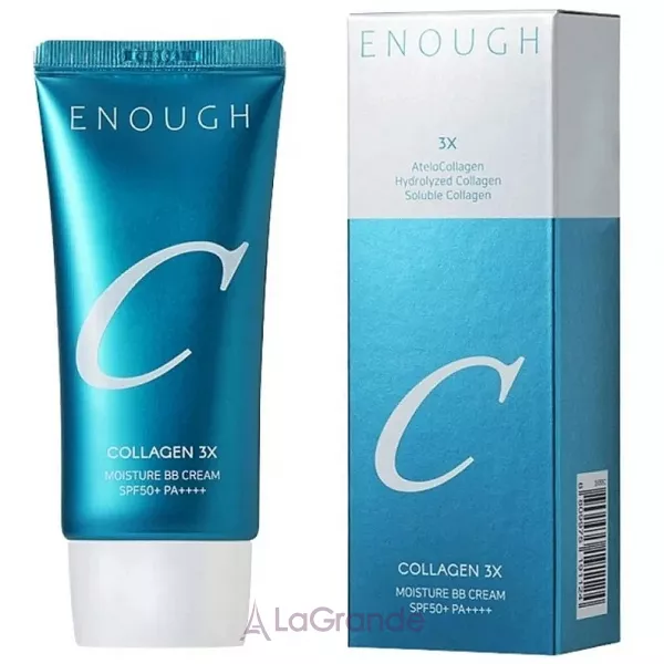 Enough Collagen 3X Moisture BB Cream SPF50+ PA++++ ����������� ��-���� � ����� ������ ��������� SPF50+ PA++++
