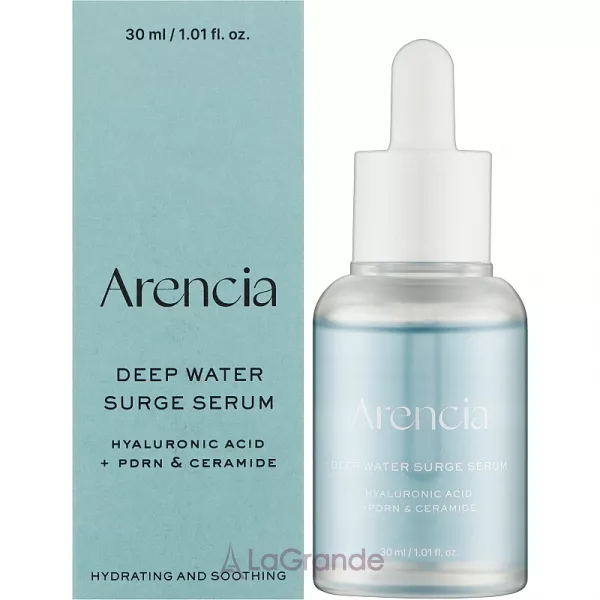 Arencia Deep Water Surge Serum ����������� ��������� � ������������ ��������, PDRN � ����������