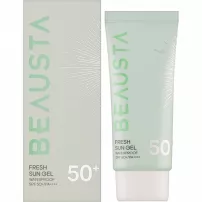 Beausta Waterproof Fresh Sun Gel SPF50+ �������������� ����������� ���� SPF50+