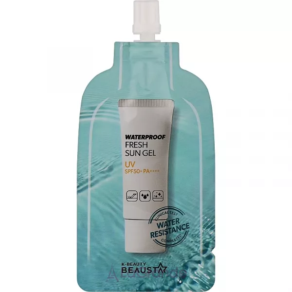 Beausta Waterproof Fresh Sun Gel SPF50+ �������������� ����������� ���� SPF50+