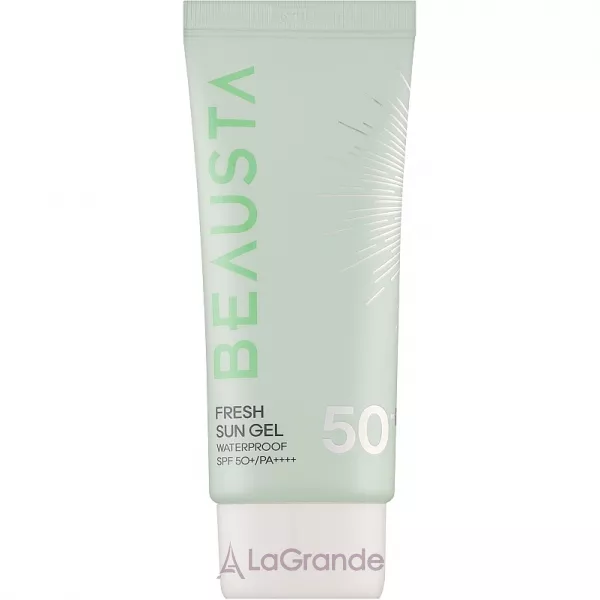Beausta Waterproof Fresh Sun Gel SPF50+ �������������� ����������� ���� SPF50+