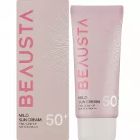 Beausta Mild Sun Cream Pink Tone-Up SPF50+ �������������� ���������� ���� SPF50+