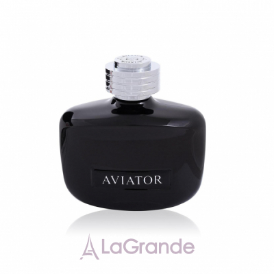 Paris Bleu Aviator Black Leather   ()