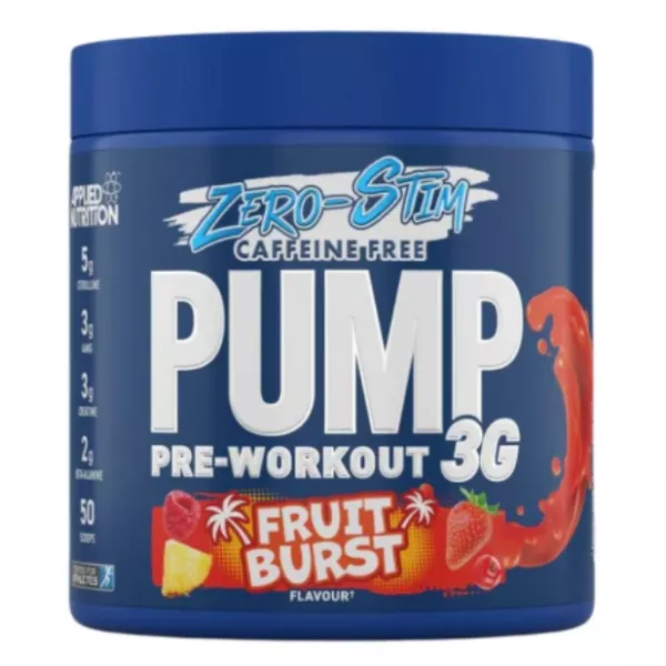 Applied Nutrition Pump Pre-Workout 3G Zero-Stim Fruit Burst ����������������� �������� 