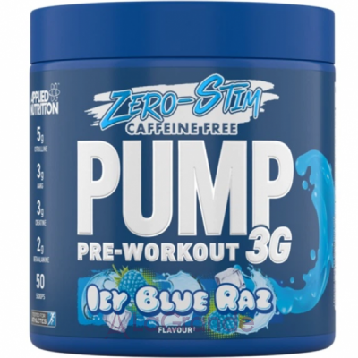 Applied Nutrition Pump Pre-Workout 3G Zero-Stim Icy Blue Raz ����������������� �������� 