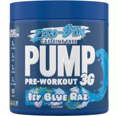 Applied Nutrition Pump Pre-Workout 3G Zero-Stim Icy Blue Raz ����������������� �������� 