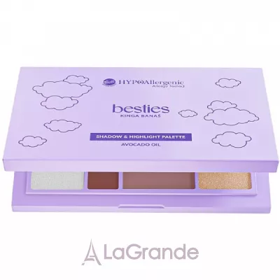Bell HypoAllergenic x Besties Shadow & Highlight Palette ������� ����� ��� ��� � ����������� ��� ����