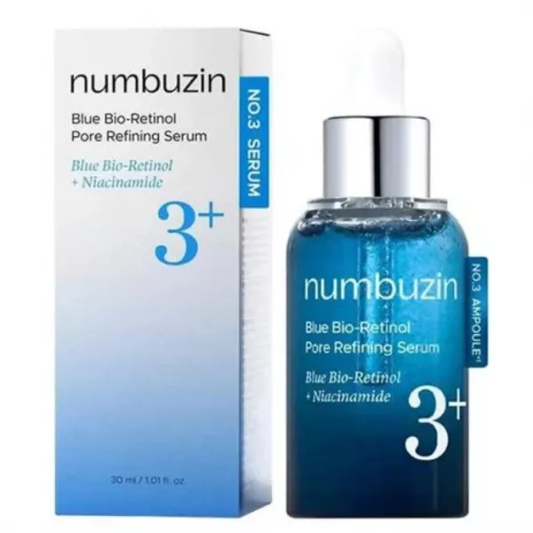 Numbuzin No.3 Blue Bio-Retinol Pore Refining Serum ��������� ��� �������� �� ������� � ���������