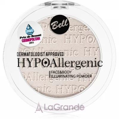 Bell HypoAllergenic Face & Body Illuminating Powder ����� + ��������� ��� ������� � ��� ������������