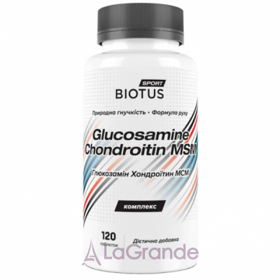 Biotus Sport Glucosamine Chondroitin MSM ����������� ������� 
