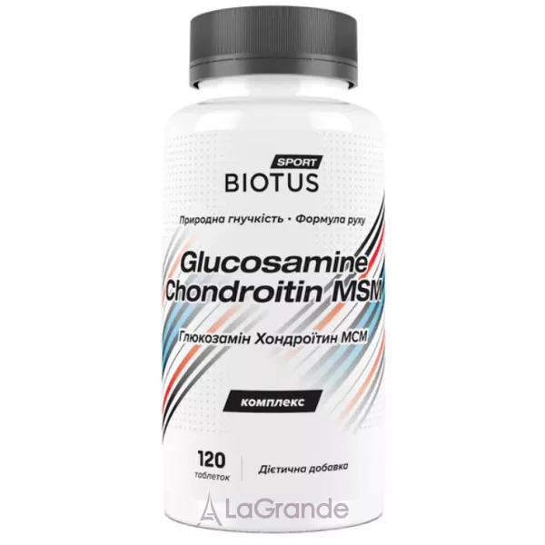 Biotus Sport Glucosamine Chondroitin MSM ĳ������ ������� 