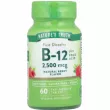 Nature's Truth Vitamin B-12 Folic Acid 2500 mcg Natural Berry ����������� ������� 