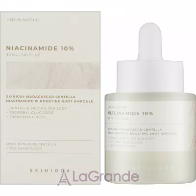 Skin1004 Madagascar Centella Niacinamide 10 Boosting Shot Ampoule ��������� ��� ������� � ����������� 10%