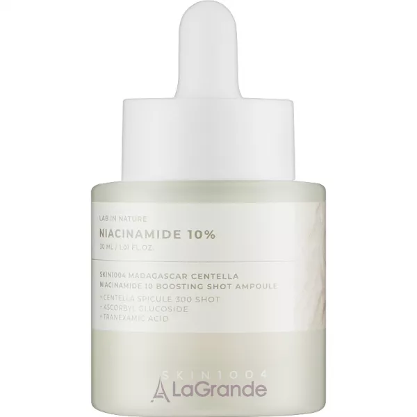 Skin1004 Madagascar Centella Niacinamide 10 Boosting Shot Ampoule ��������� ��� ���� � ������������ 10%